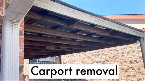 carport removal